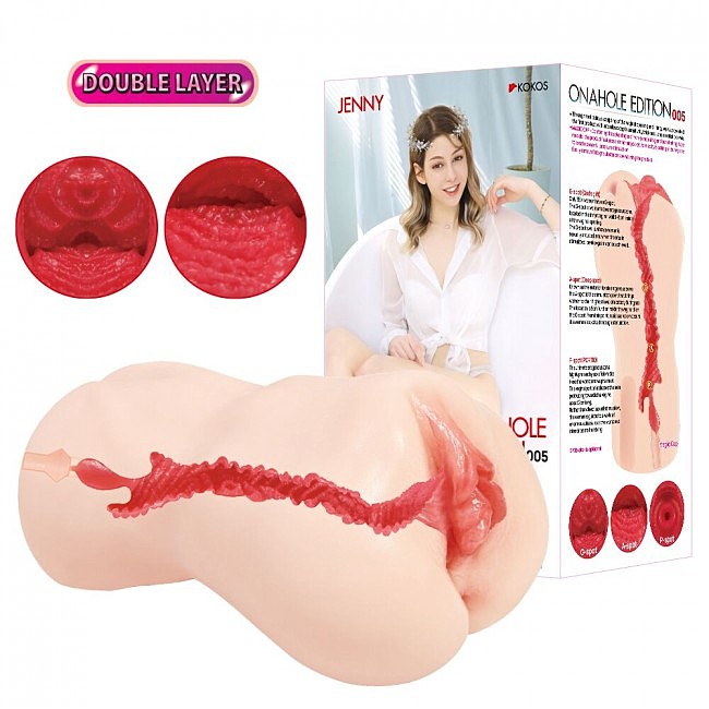 �����������-������ Kokos Onahole Edition 005 by Jenny, ��������, 18 � 12,5 ��