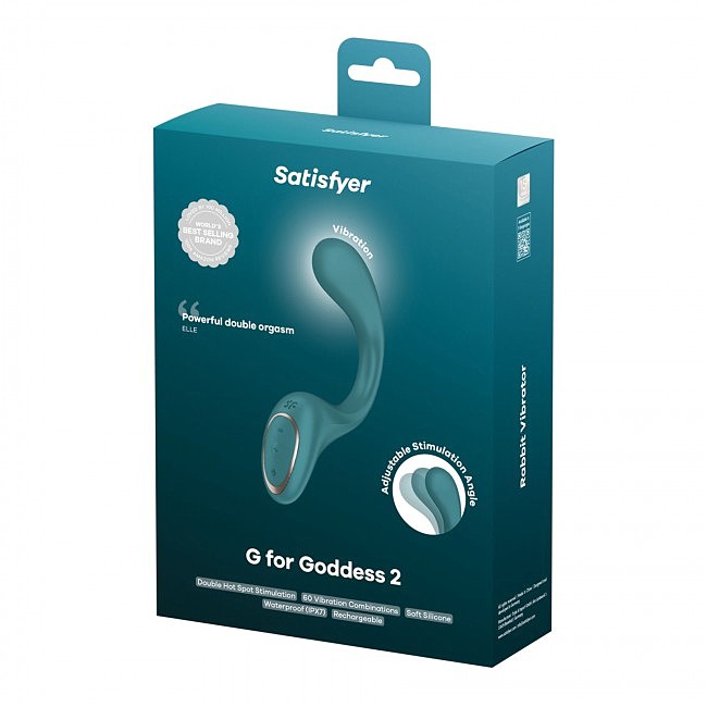 ����������� �������� Satisfyer G for Goddess 2 Bottle, 2 ������, 19 � 3,6 ��