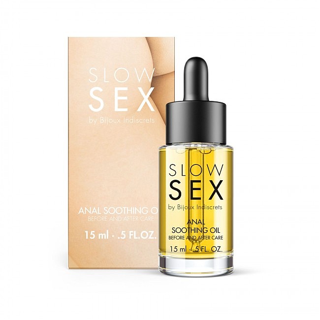 ������������� ����� ��� ��������� ����� Bijoux Indiscrets Slow Sex Anal Soothing Oil Before & After, 15 ��