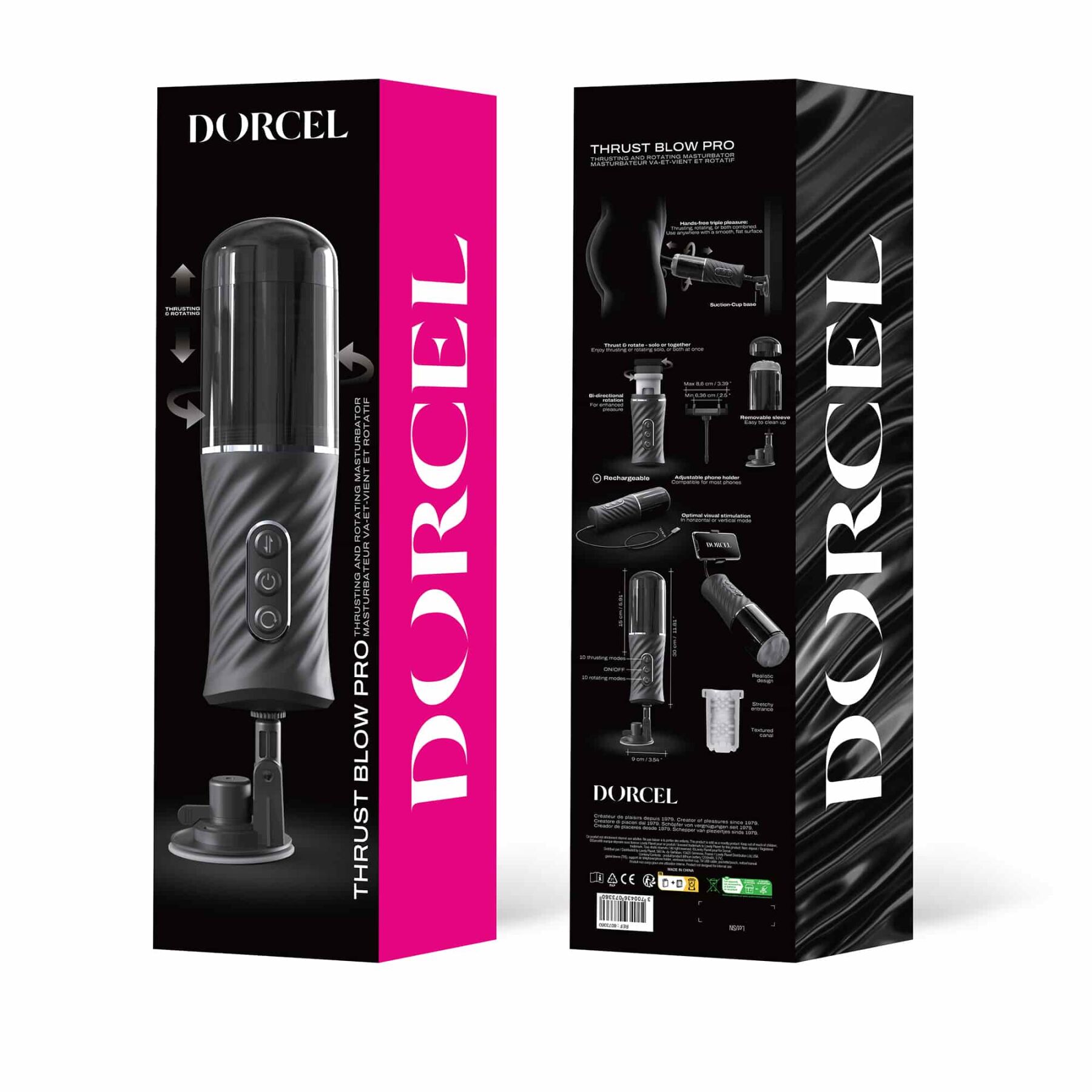 �������������� ����������� Dorcel THRUST BLOW PRO �� ��������, ������������� ��������+��������