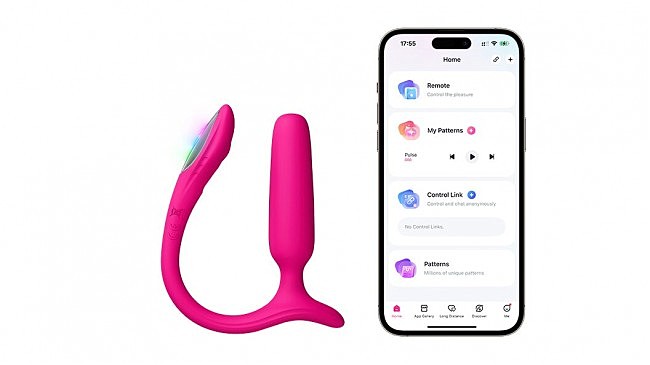 �������� �����-����������� Lovense Lush Anal, ����� ������, LED-���������, 9,85 � 2,15 ��