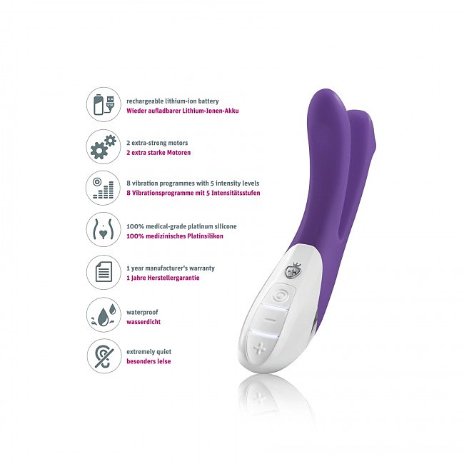 �������� ����������� Mystim Bon Aparte Purple, 8 ����� � 5 ��������� ��������