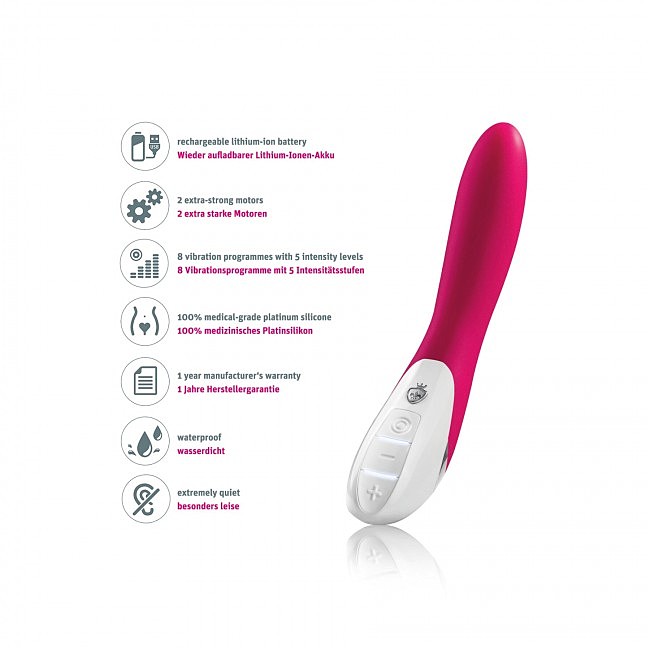 ����������� �������� Mystim Elegant Eric Pink, 2 ������, 27 � 3,8 ��