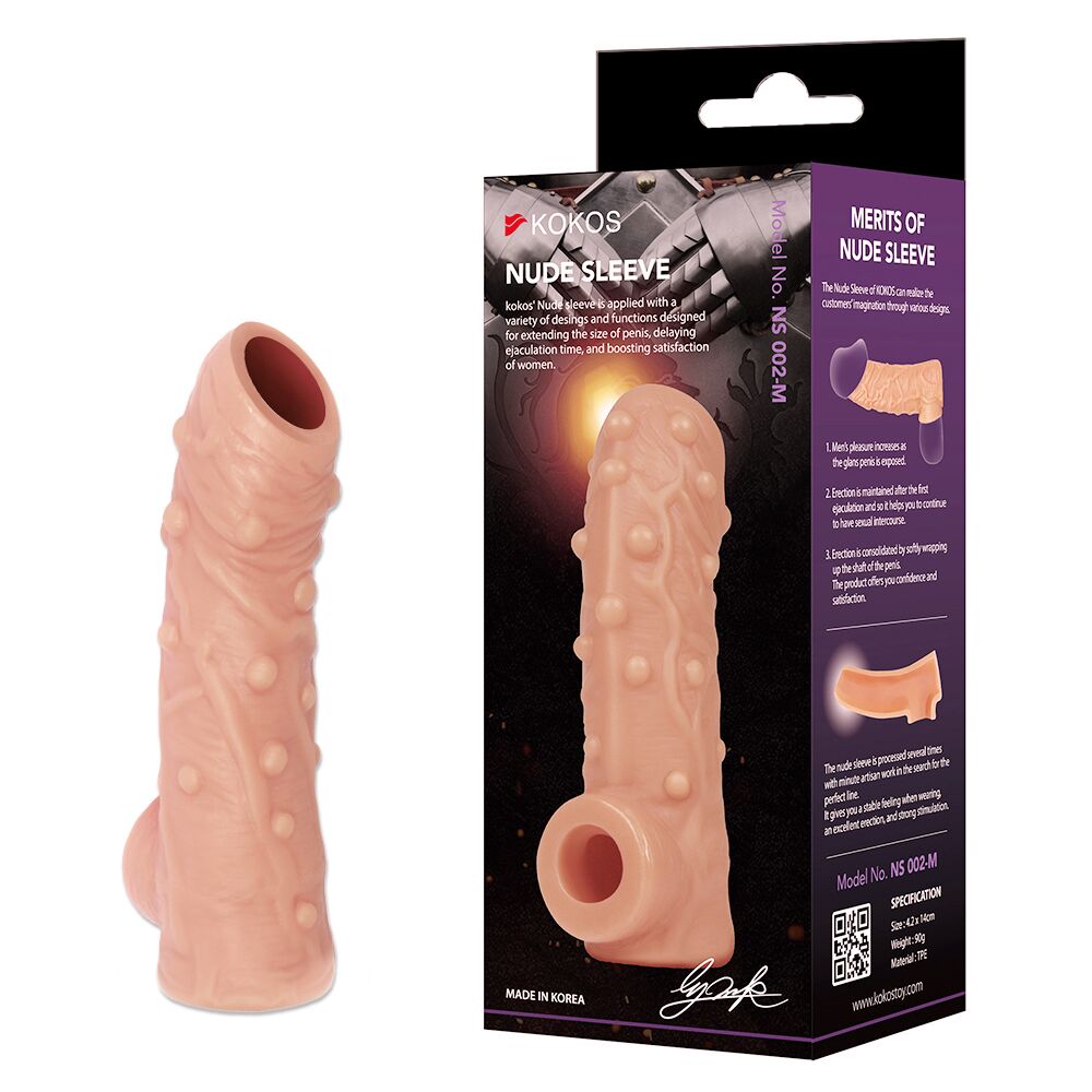 ������� �� ���� � �������� �������� Kokos Nude Sleeve NS 002 M, ���������� ������, 12 � 4 ��