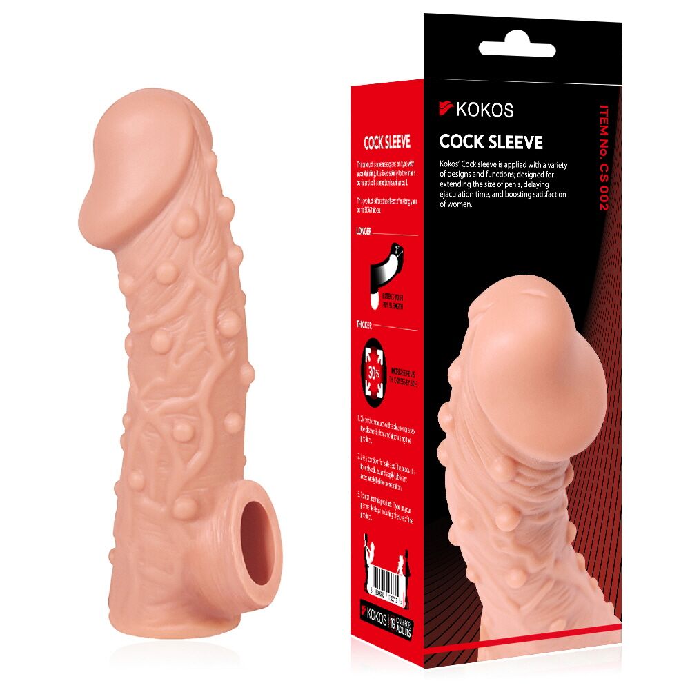 ������������� ������� �� ���� Kokos Cock Sleeve CS 002 M, ��������� ��� �������, 15,6 � 4,7 ��