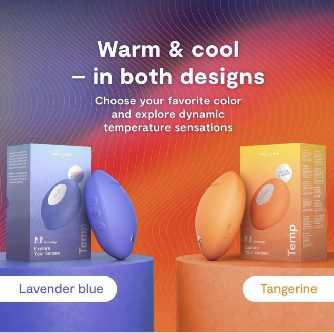 ������������ �������� We-Vibe Temp Tangerine � �������� ������� � ����������, ���������