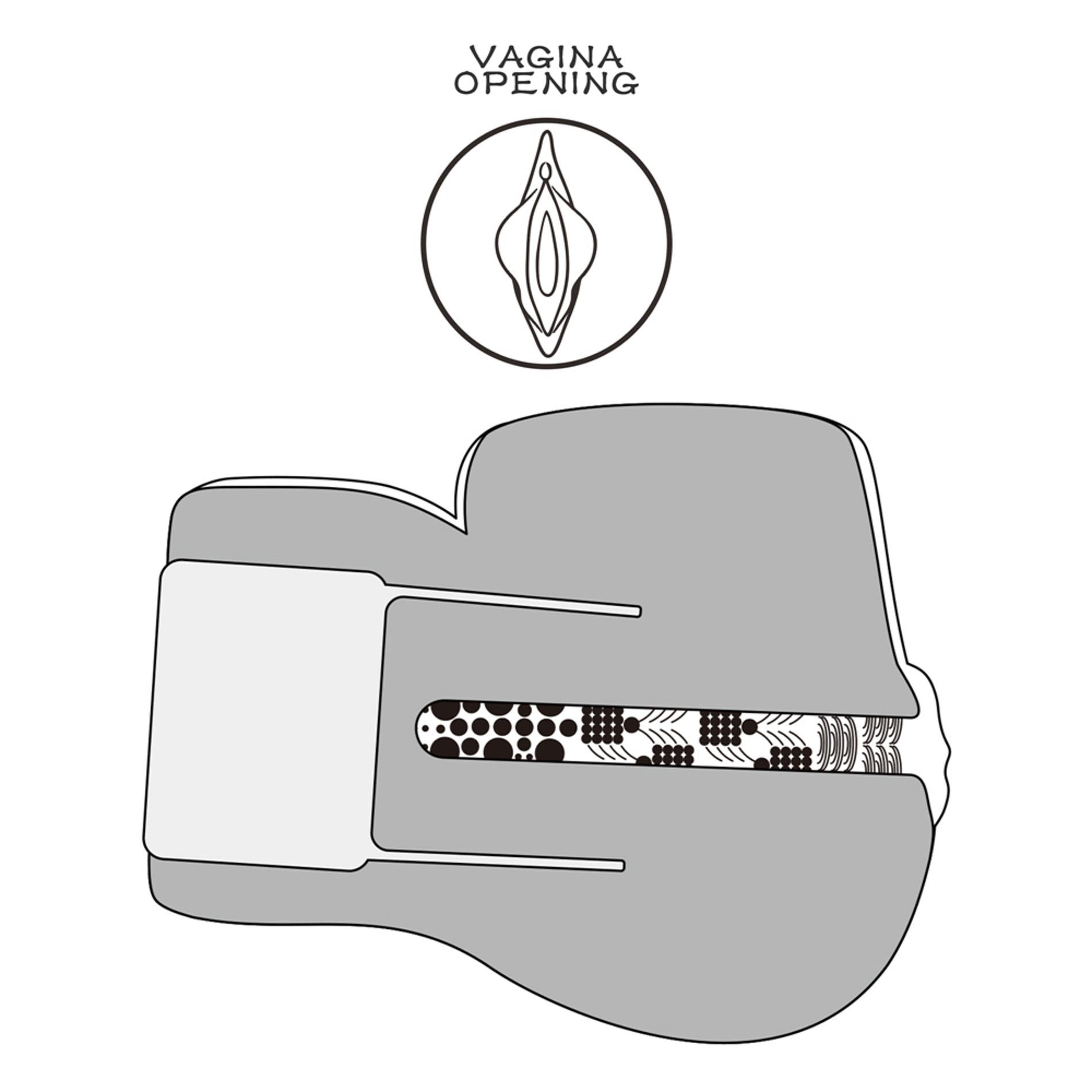 �����������-������ � ��������� Streetgirls 01 Sensation Pulse Flesh LoveToy, 19,7 x 20 x 14 ��