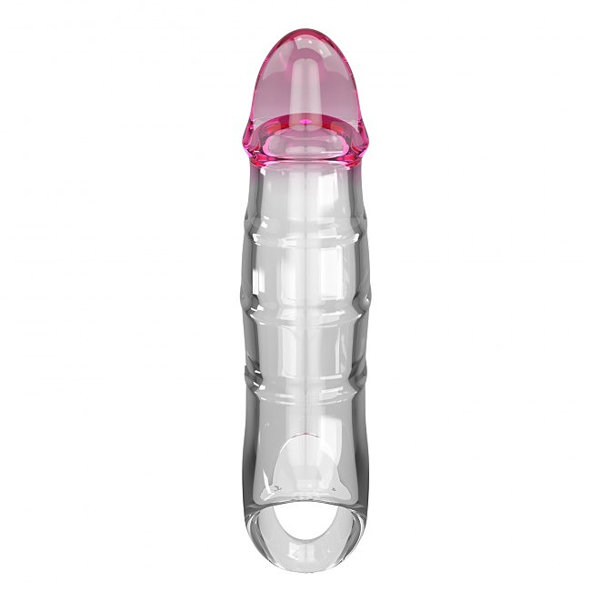 ������� �� ���� Pretty Love Damell Penis Sleeve Tranparent � ������ ��� �������, 19,8 � 4,3 ��