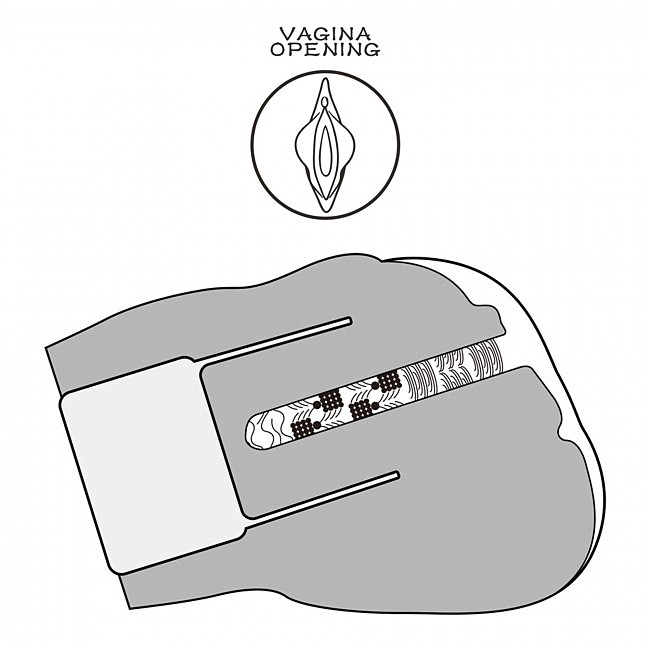 �����������-�������� � ���� ������ � �������� Streetgirls 03 Sensation Pulse Flesh, 20,5 x 23,4 x 12,8 ��