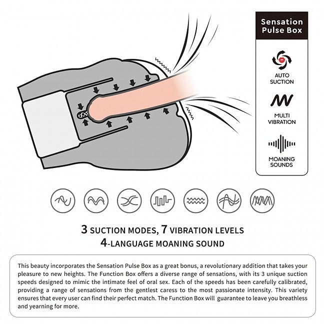 �����������-�������� � ���� ������ � �������� Streetgirls 03 Sensation Pulse Flesh, 20,5 x 23,4 x 12,8 ��