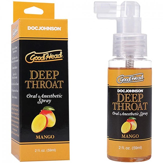 ����� ��� ��������� ������ Doc Johnson GoodHead Deep Throat Spray, 59 ��