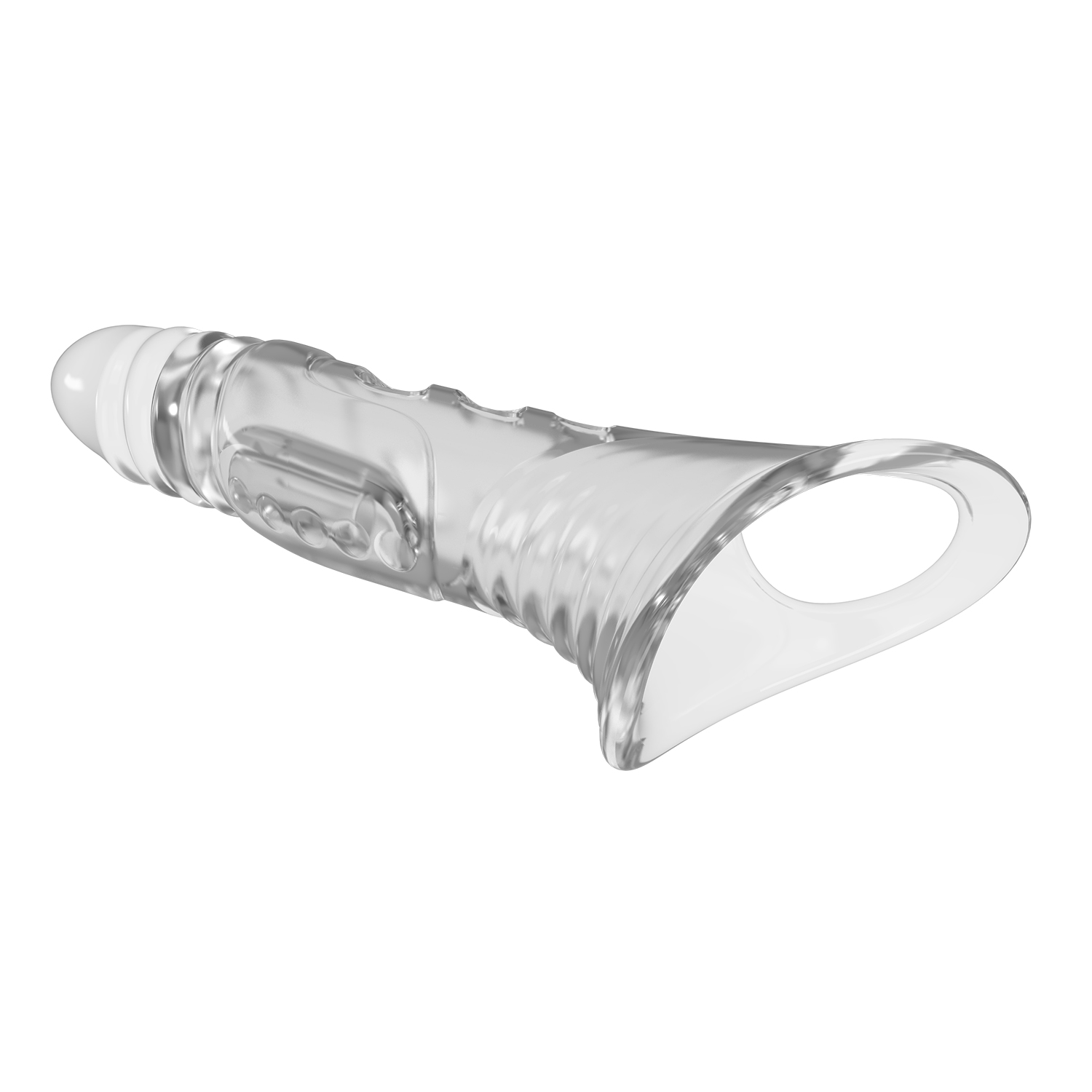 ������� �� ���� � ������ �� ������� Pretty Love Penis Sleeve 8.7 Clear, 22 � 5,5 ��