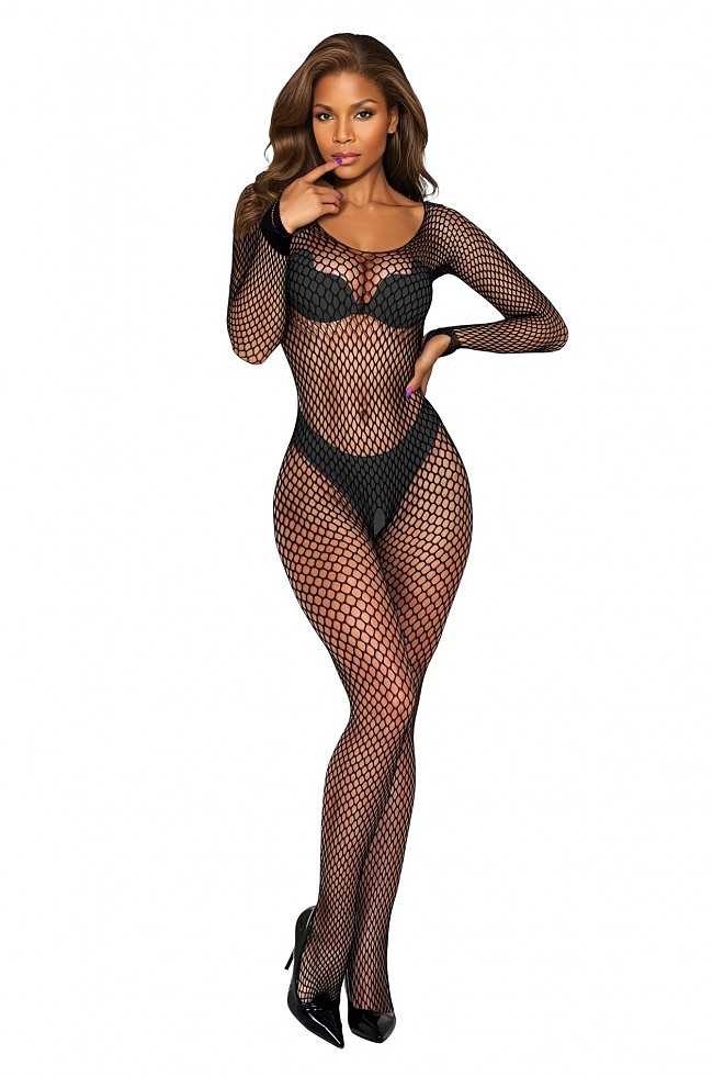 �������� ����������� � �������� Bodystocking 2061 black One Size, �������� ������