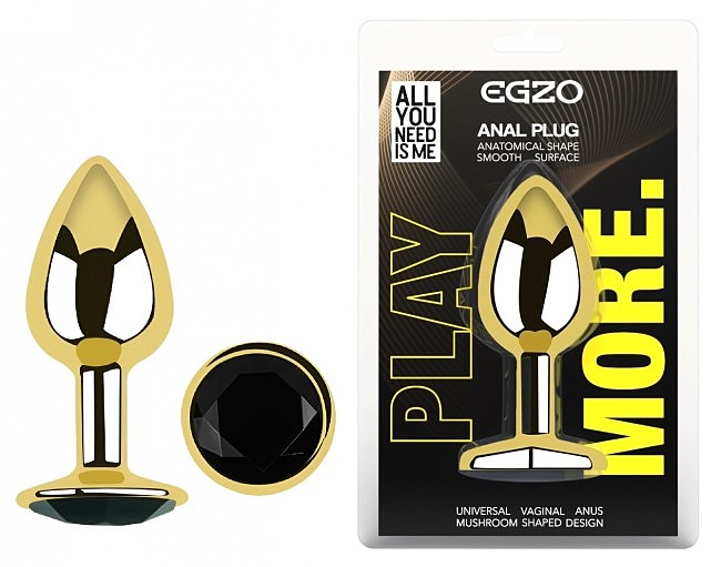 ������������� �������� ������ � ���������� EGZO Gold Round Plug, 7 � 2,8 ��