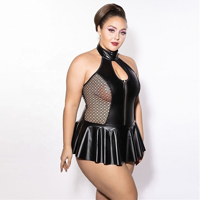 ������� ���� � ��������� ��������� JSY P61158 Black Plus Size, ������