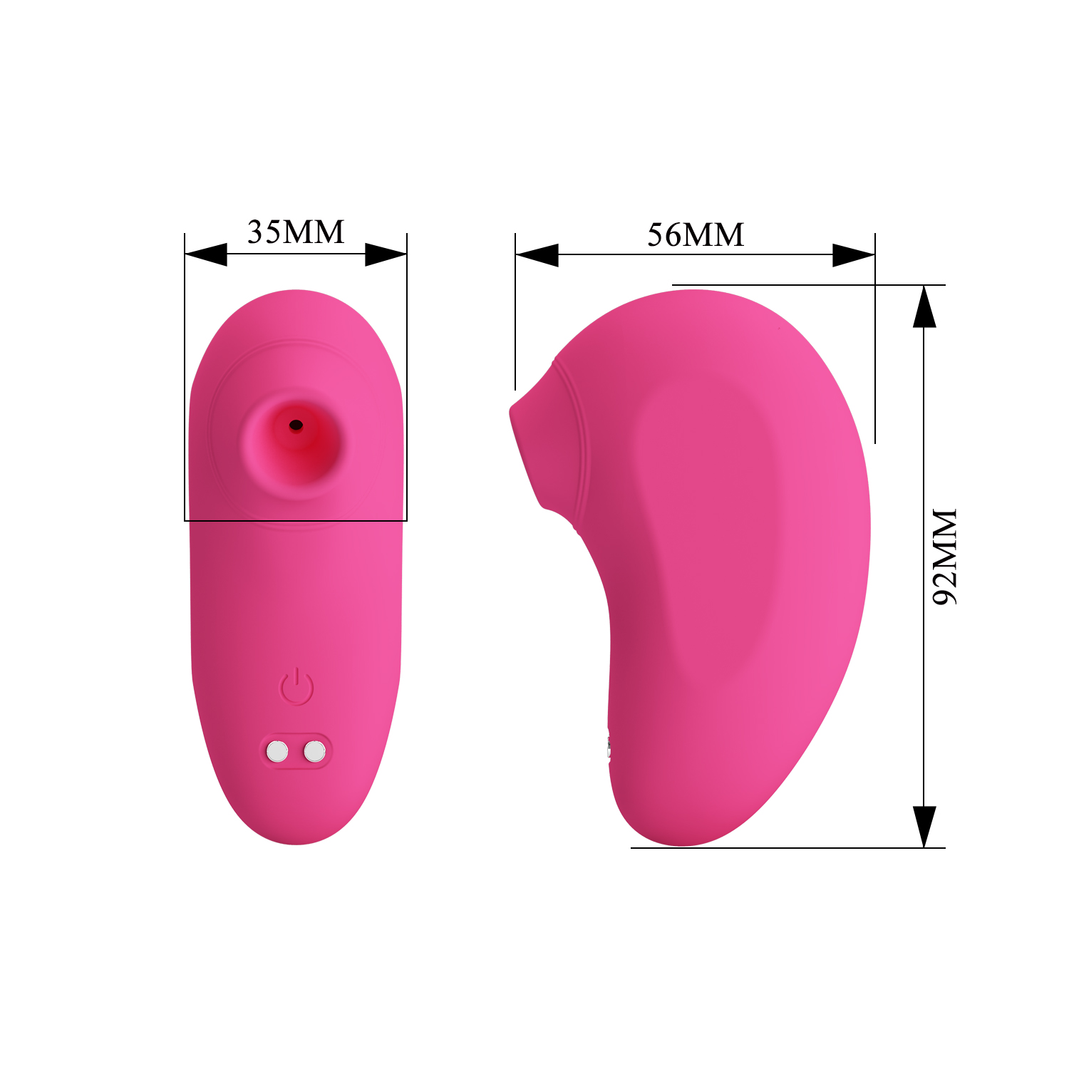 ������������ �������� Arila Clitoral Suction Vibrator, 7 ������� �������� � ��������� ����������, 9,2 � 3,5 ��