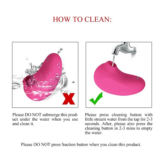 ������������ �������� Arila Clitoral Suction Vibrator, 7 ������� �������� � ��������� ����������, 9,2 � 3,5 ��