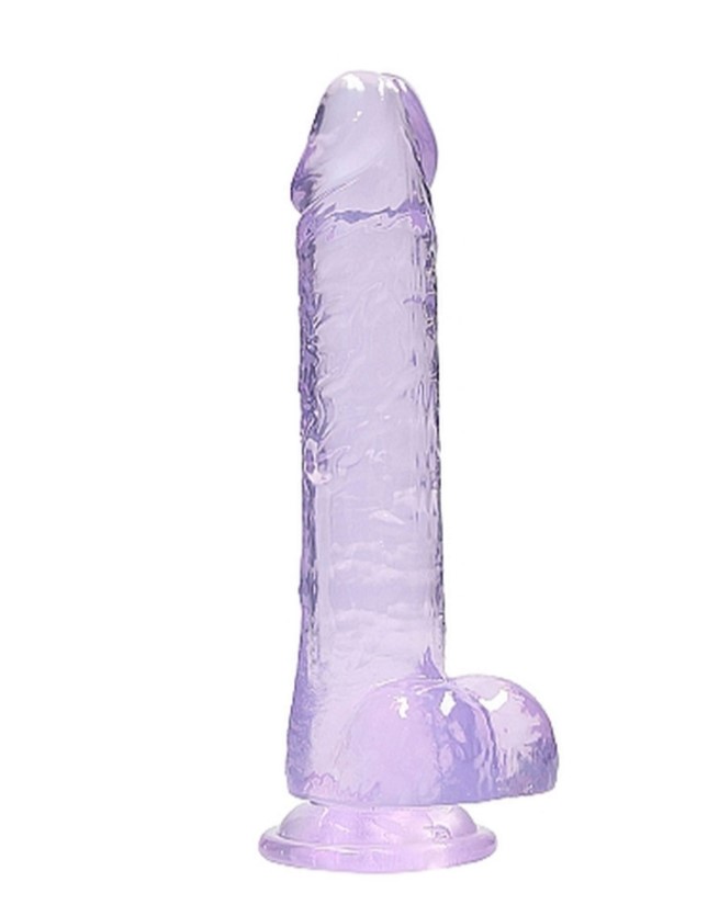 ������������� � �������� Realrock Dildo 8 Purple, ���������-����������, 21 � 4 ��