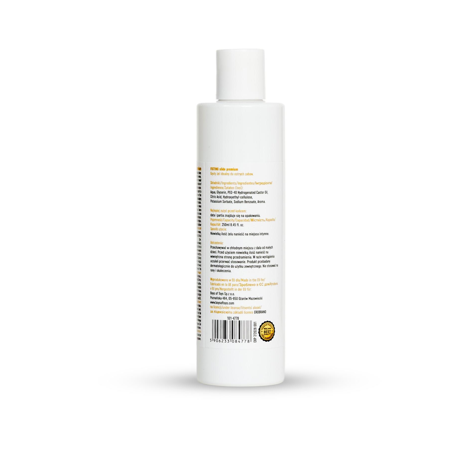 ������ ���� ��� �������� MyLove Fisting Slide Premium, �������� ������, 250 ��